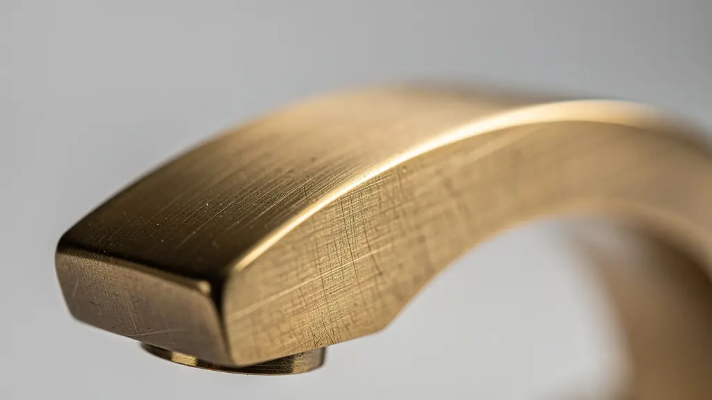 Grifo de latón macizo de alta gama mostrando acabados y detalles de calidad